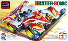 TAMIYA 1:32 MINI 4WD BUSTER SONIC FULLY COWLED SERIES CON MOTORE  ART 19423