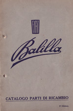  FIAT Balilla – CATALOGO originale PARTI DI RICAMBIO 1932 – Spare Parts!