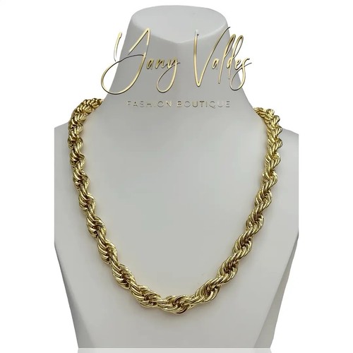 Collana uomo corda - 10, mm