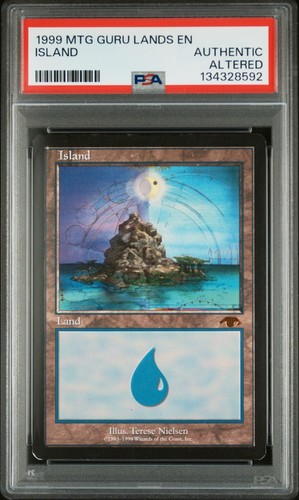 Magic mtg promo guru land - promo,