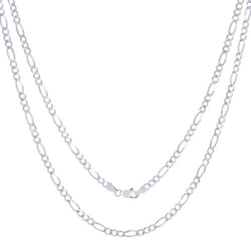 Collana catena figaro - catena,