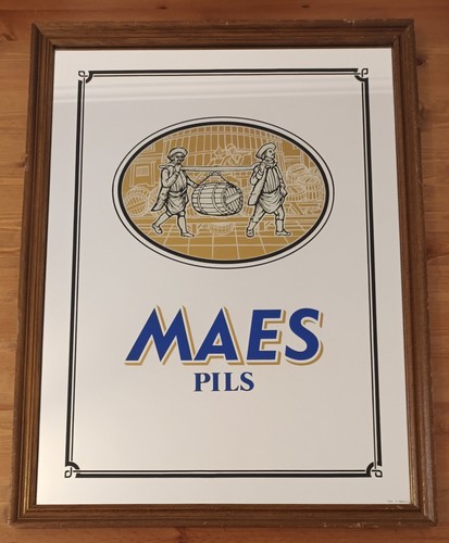 Specchio vintage birra maes - specchio,