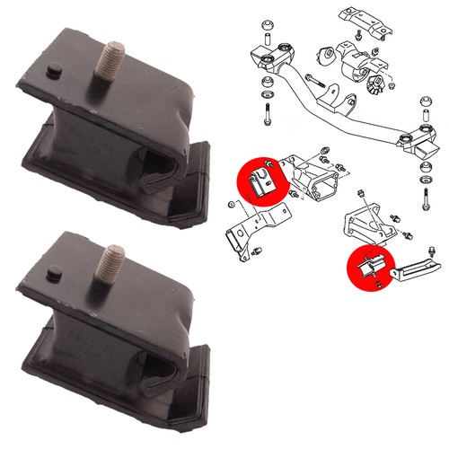 Supporti motore anteriore - anteriore, per