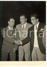 1955 MILANO Nazzareno GIANNELLI - Aldo SPOLDI - Duilio LOI *Foto 13x18 cm