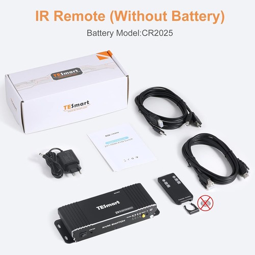 Tesmart 2x1 kvm - 2x1, switch