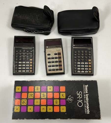 Lotto calcolatrici vintage - lotto, (4)