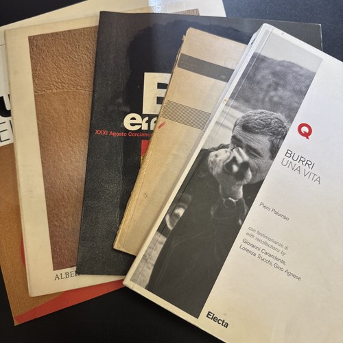 Alberto burri lotto 5 - burri”,