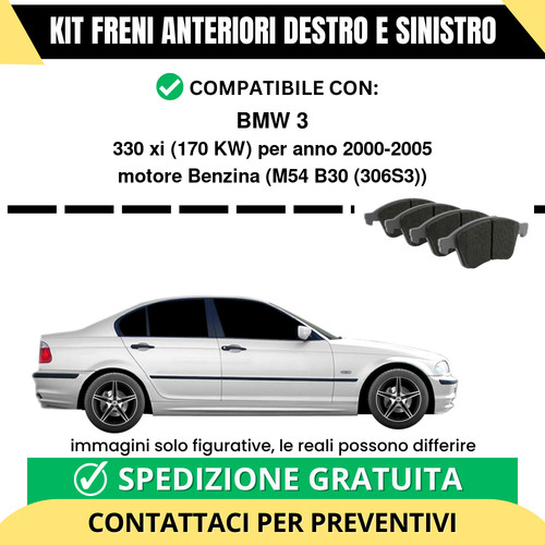 Pastiglie freno anteriori per - freno,