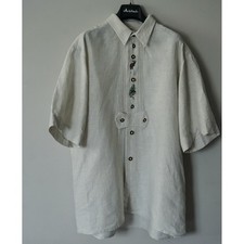 CAMICIA UOMO STILE TIROLESE  TG.43 Alphorn