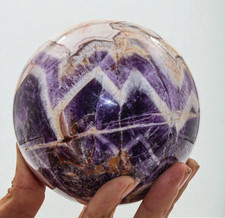 Sfera di cristallo ametista