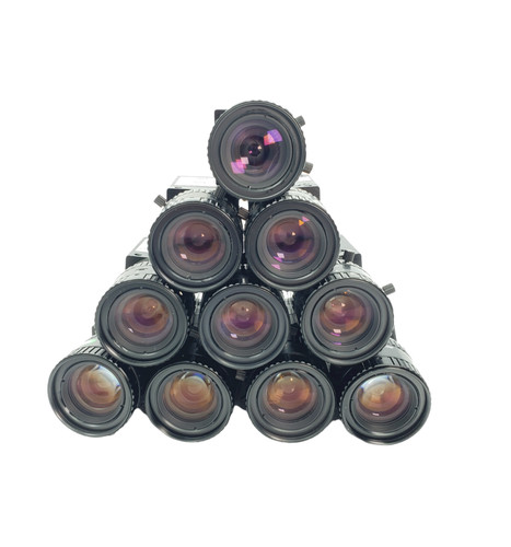 Camera pro obiettivo - 3d,