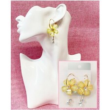 Orecchini Cerchio con Fiori