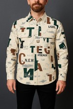 Western Camicia Taglia M - Lavaggio  Medio