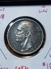1929 R Italia 10 Lire KM#68.1
