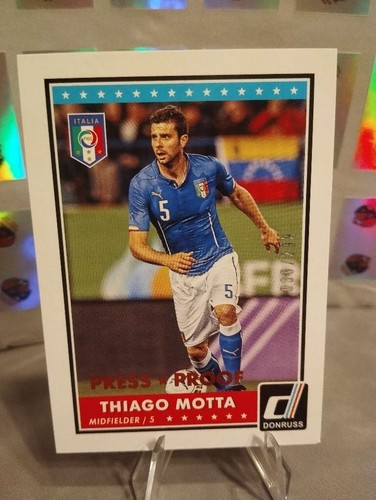 Thiago motta 299 panini - motta,