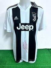 MAGLIA JUVENTUS RONALDO SIGNED AUTOGRAFATA NO MATCH WORN SHIRT CAMISETA COA