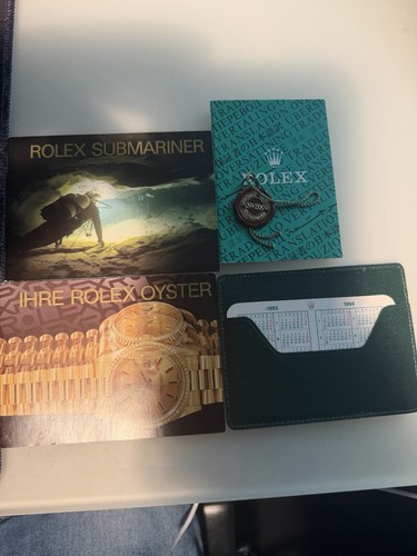 Rolex submariner libretto - rolex, set