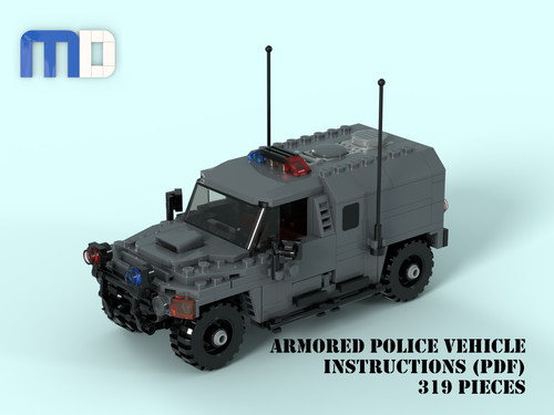 Lego veicolo corazzato - corazzato, della
