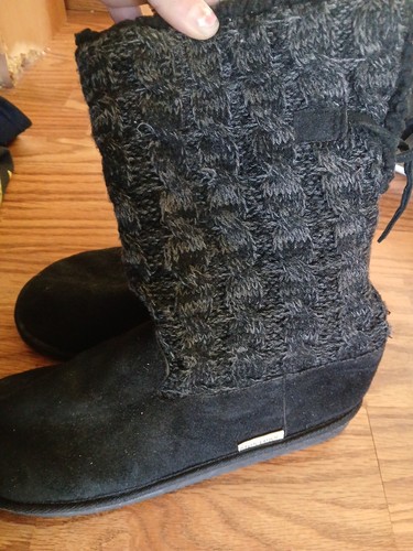 Stivali donna neri mukluks - donna,