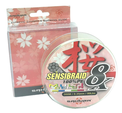 Sakura trecciato sensibraid - sensibraid, 8x