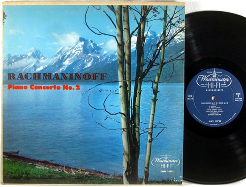 Westminster 1957 rachmaninoff - westminster,