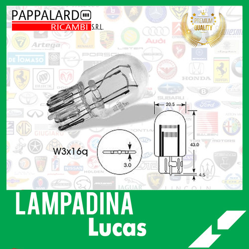 Lucas llb580t lampada - lucas,