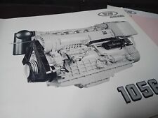 VM MOTORI 1056 SV 6 CILINDRI MOTOREN ENGINE Brochure originale 1979