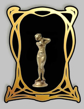 Statua in bronzo Art Nouveau