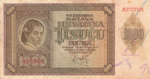 Croazia croatia hrvatska 1000 - croatia,