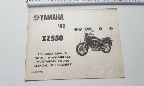 Yamaha 550 1982 manuale - xz,
