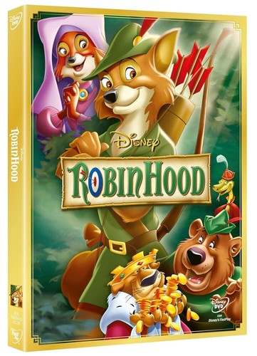 Dvd robin hood walt - walt, disney