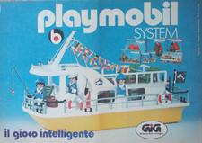 Pubblicità Advertising Werbung Italian 1978 PLAYMOBIL SYSTEM BARCA YATCH GIG.