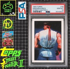 1993 Topps Street Fighter II -