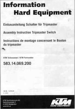 KTM  MANUALE ISTRUZIONI TRIP