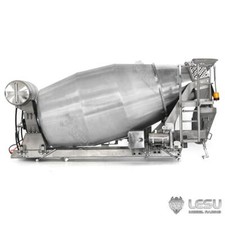 KIT betoniera cemento non verniciata LESU per trattore 1/14 idraulico RC 6*6 camion