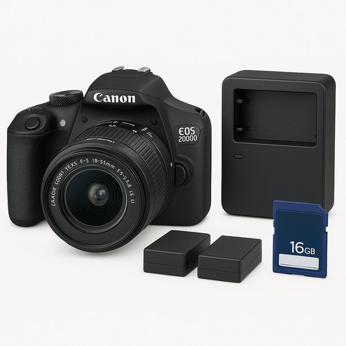 Canon eos 2000d dslr - eos, kit