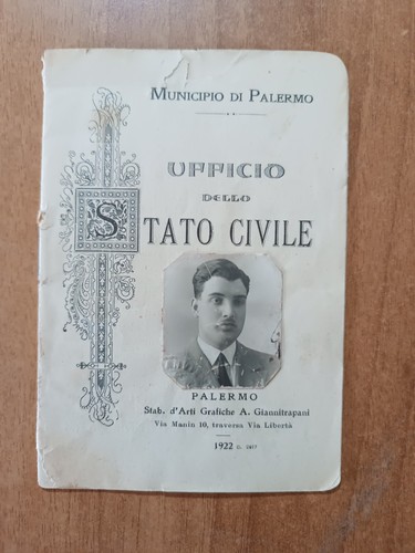 Palermo 1925 ufficio dello - ufficio,