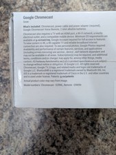 Google chromecast con - chromecast,