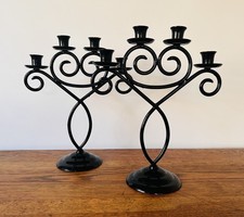 Set 2 candelabri vintage