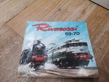Catalogo rivista ferroviario Rivarossi treno stazione binario locomotiva 1969/70