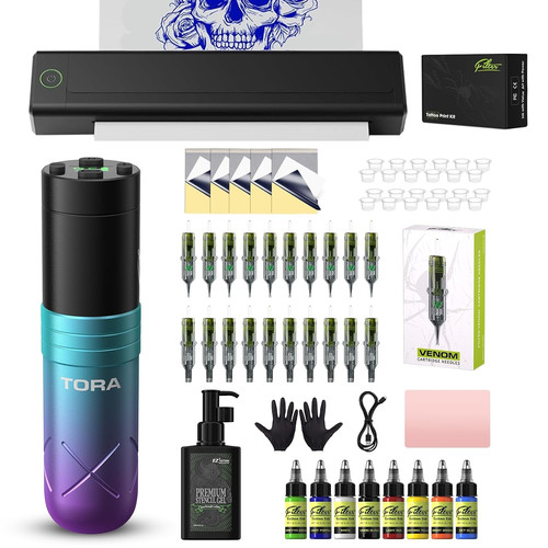 Kit stampante per tatuaggi - kit,