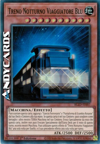 Treno notturno viaggiatore blu - treno,