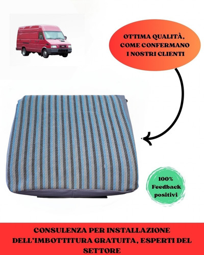 Seduta fodera ricambio iveco - seduta,