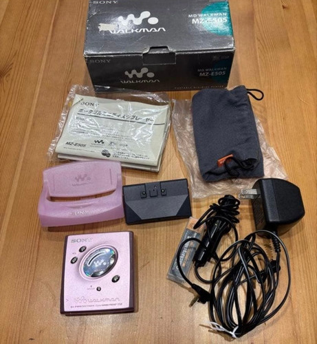 Sony walkman e505 rosa - sony, mz-e505