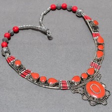 Collana Nepalese Corallo Rosso
