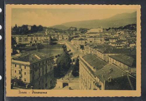 Cartolina ivrea panorama a2324 - cartolina,