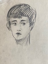 Schizzo Disegno Ritratto Testa