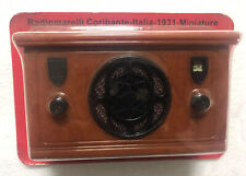 RADIOMARELLI CORIBANTE ITALIA1931 RADIO MINIATURE COLLEZIONE EPOCA DESIGN MOMA