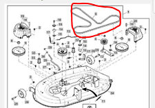 Per John Deere 107cm Cinghia GX20072 X L S 100 110 120 125 145 105 107 115 126