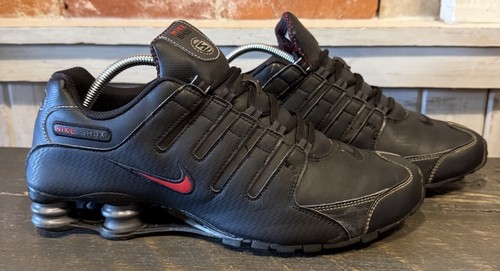 Nike shox black varsity - black,